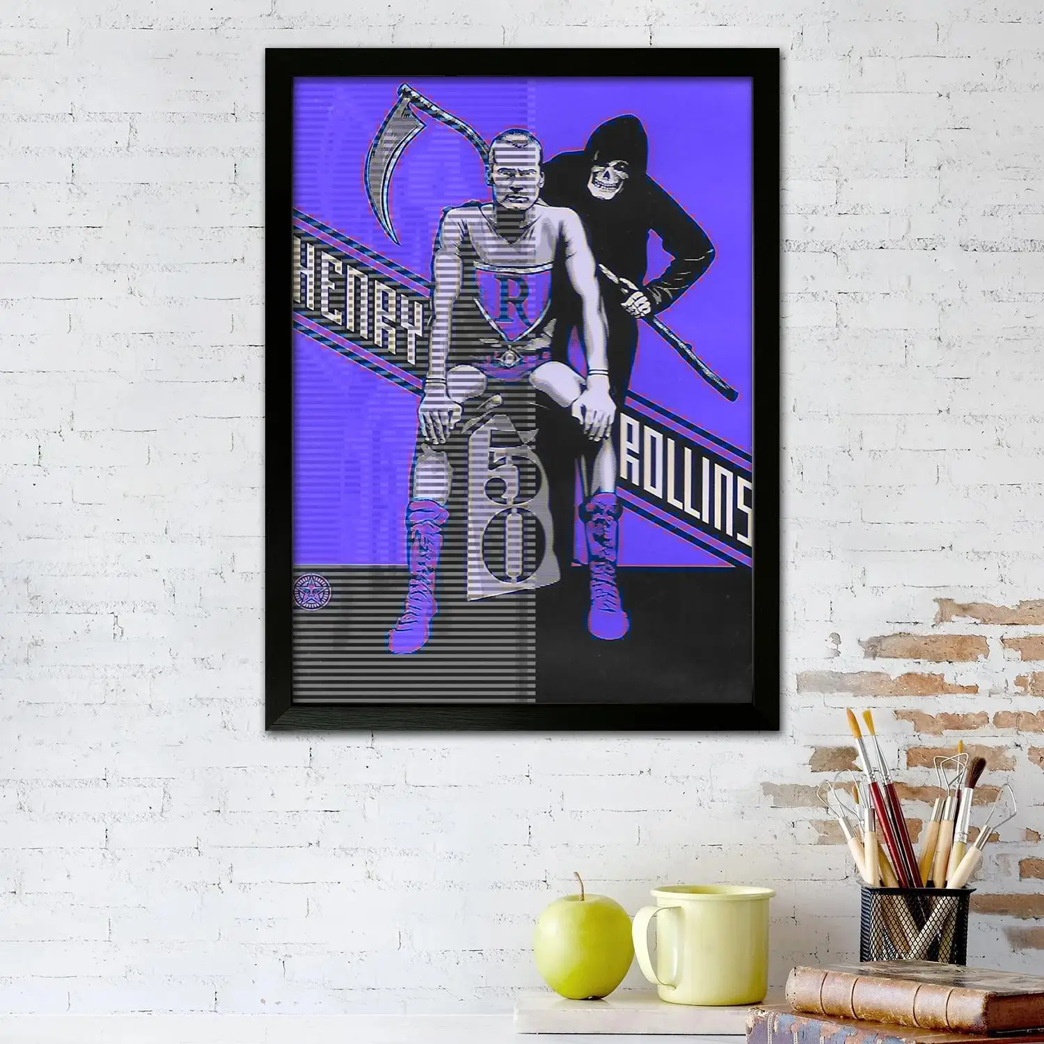 Henry Rollins Canvas Art Poster and Wall Art Picture Print, Modern Family Bedroom Decor Posters,Decorative painting