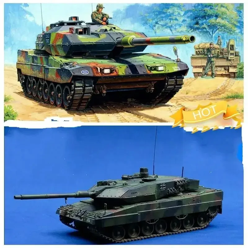Hobbyboss 82403 1/35 독일 Leopard 2 A6EX 탱크 조립 모델 구축 키트 성인용 취미 장난감 컬렉션