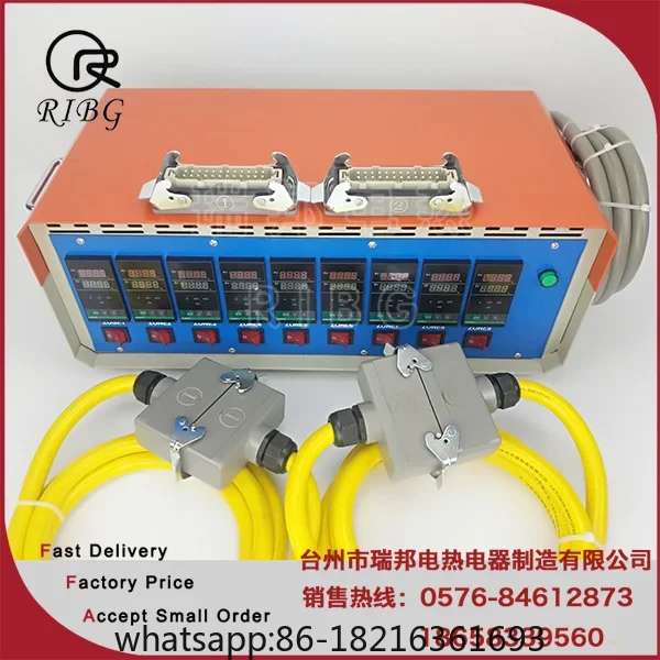 

Блок контроля температуры горячего бегуна, 9 комплектов твердотельных блоков контроля температуры