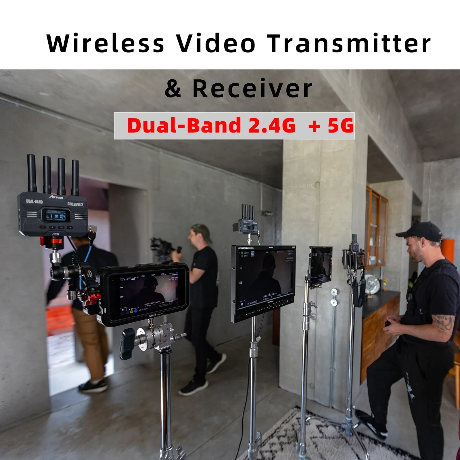 Sistema De Transmissão De Vídeo Sem Fio ACCSOON CineView SE, WIT04 SE