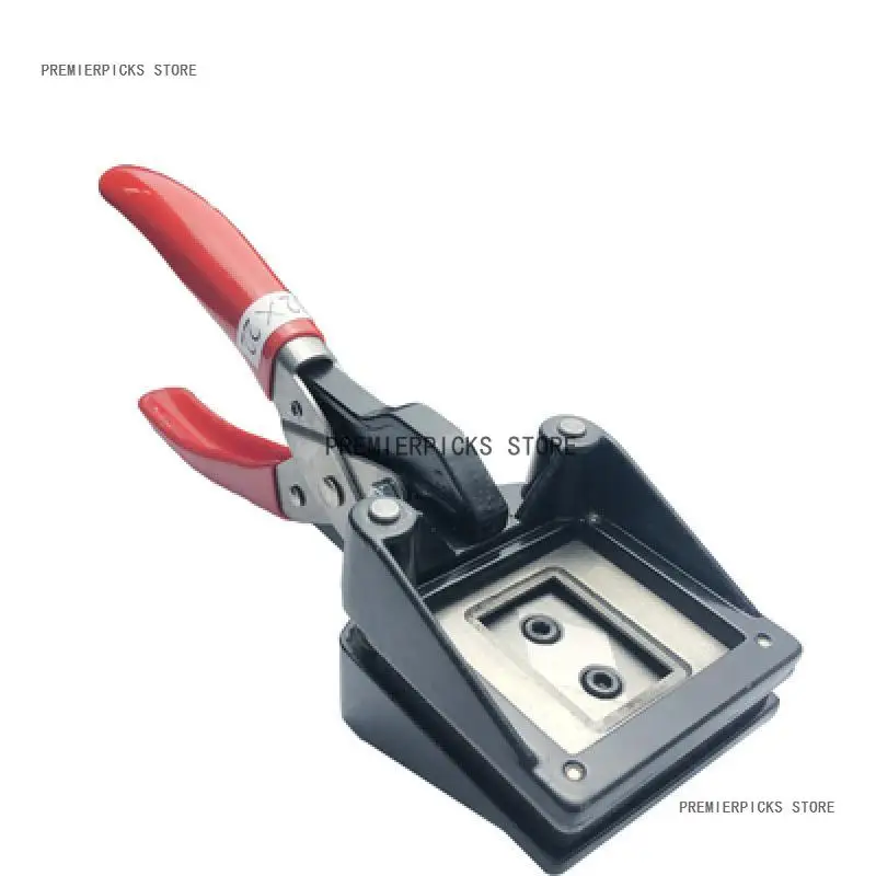

Handheld ID Photo Cutter Passport Photo Plier Business Card Right Angle Cutting Tool Max 50x50MM Multiple Sizes Available Y