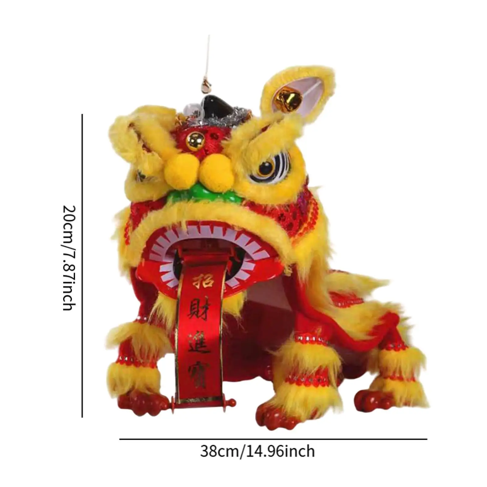 จีน Marionette Lion ของเล่น 2025 Handmade String Lion Dance Puppet Party