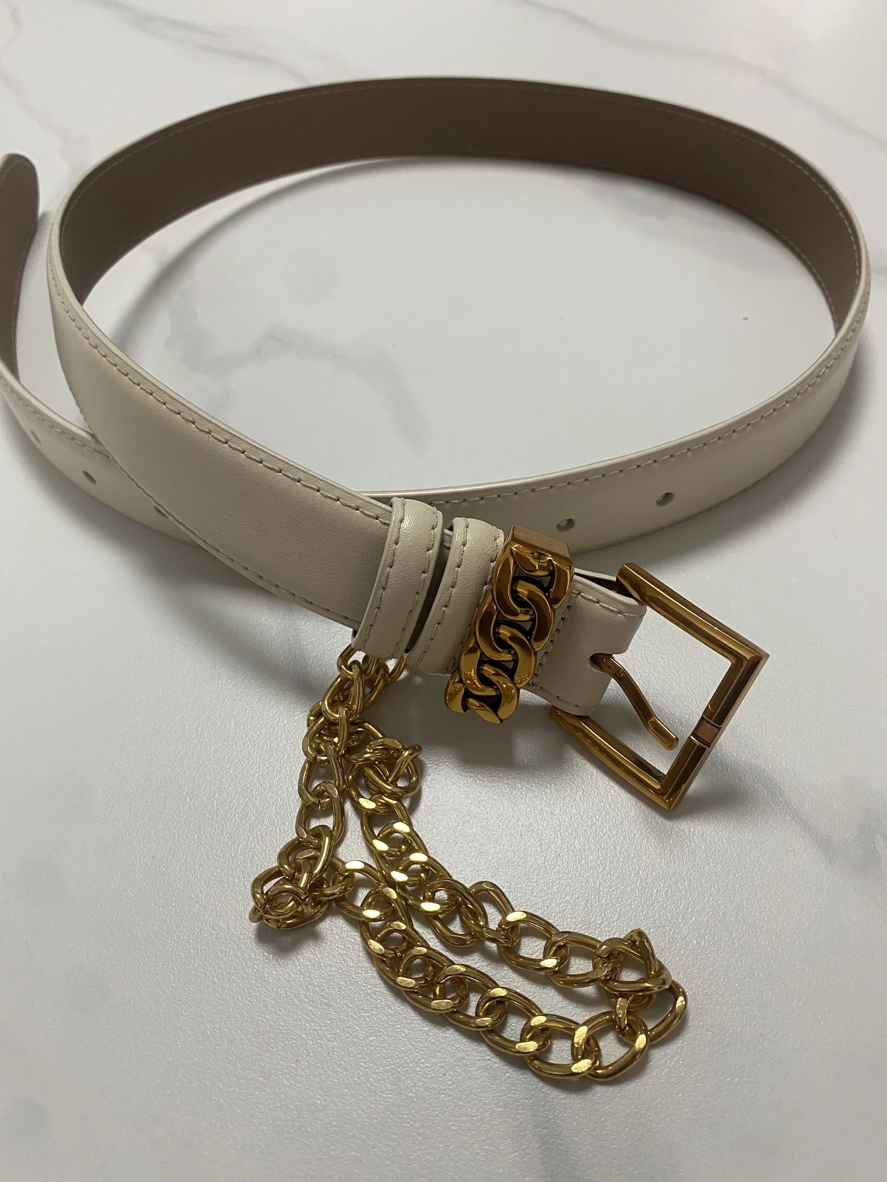 여성용 빈티지 천연 가죽 체인 코르셋, 여성용 커머번드 코트, 허리띠 원피스 장식, 좁은 벨트 J573