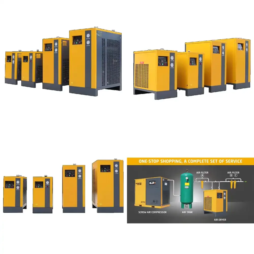 

Высокоэффективный рефрижераторный осушитель воздуха для компрессора 3,8 Нм³/мин, промышленный осушитель сжатого воздуха для пневматических систем