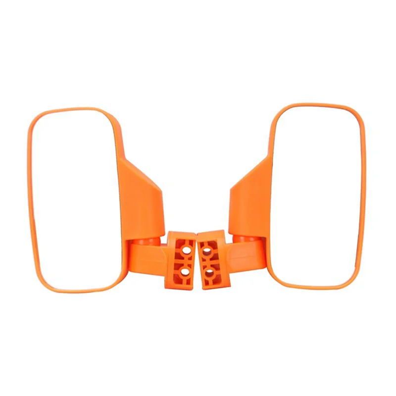 Suitable for UTV/ATV Side Mirrors Beach Bikes All-Terrain Off-Road Vehicles Conversions Orange