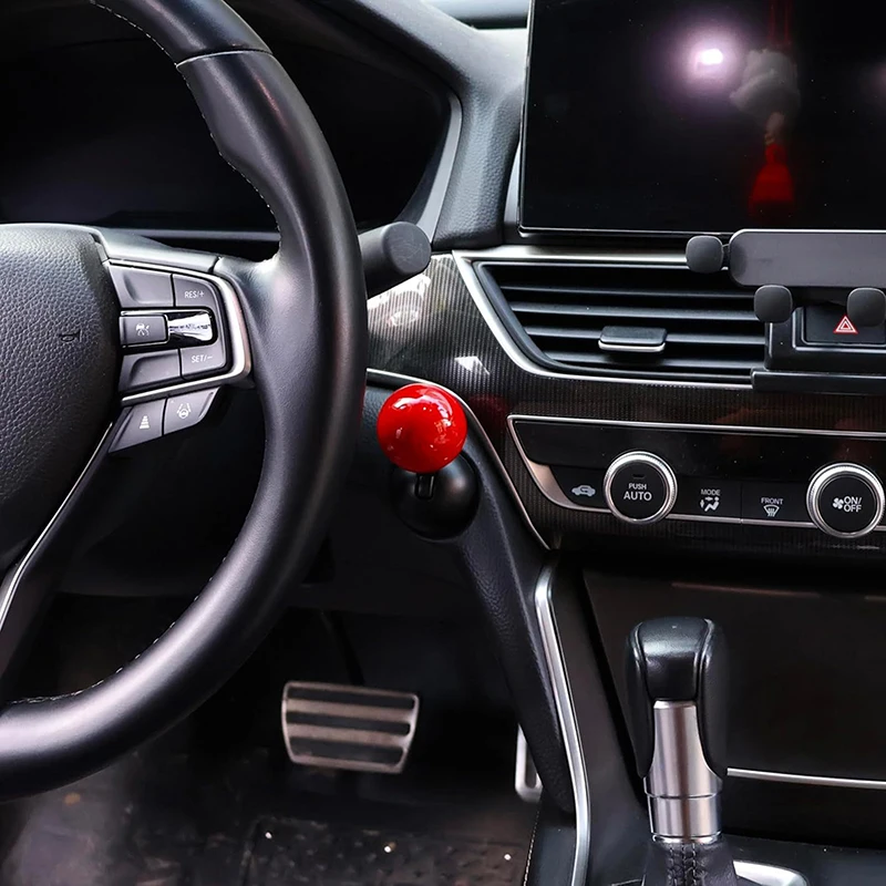 Creative Car One Button Start Button Joystick Auto Engine Start Stop Button Cover Interior Accessories