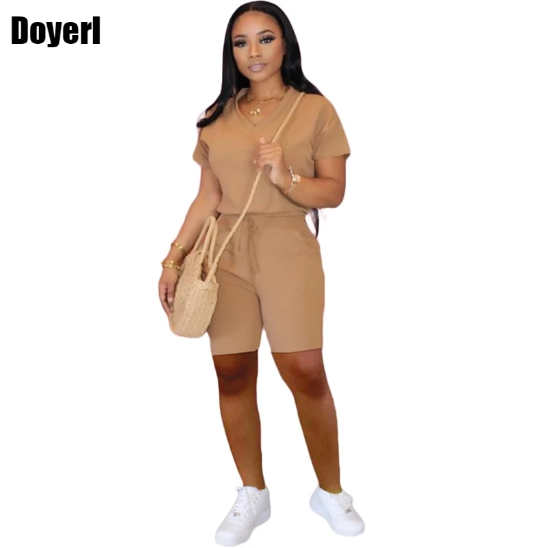 

Biker Shorts 2 Piece Set Women Summer Clothes Sweat Suit Crop Top Shorts Tracksuits for Women Two Piece Outfits Matching Sets