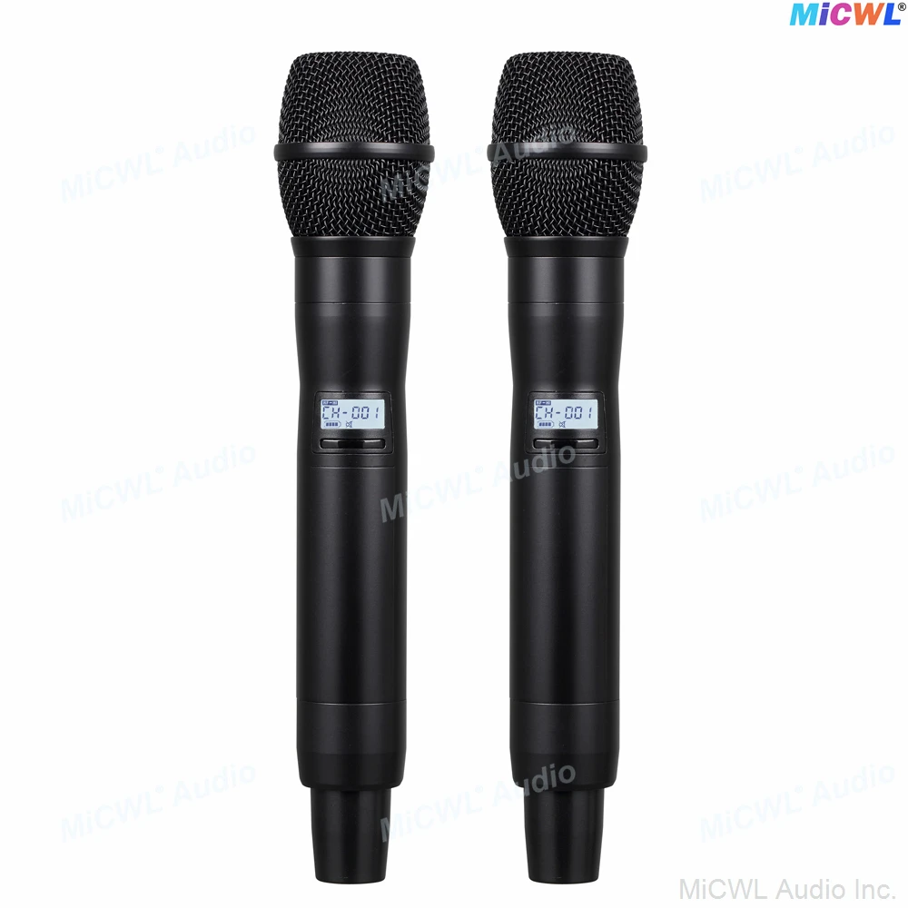 Axiet-micrófono inalámbrico Digital para DJ, sistema Vocal supercardioide 4 K9, 4 canales, KSM9, AD4Q