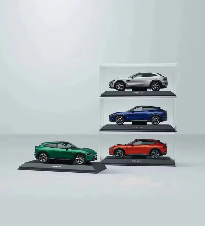 الجديد في المخزون Xiaomi 1:43 Yu7 Su7 Ultra Prototype المتجر الرسمي نموذج سيارة سبيكة مصغرة دييكاست الحلي ألعاب مخصصة للأطفال