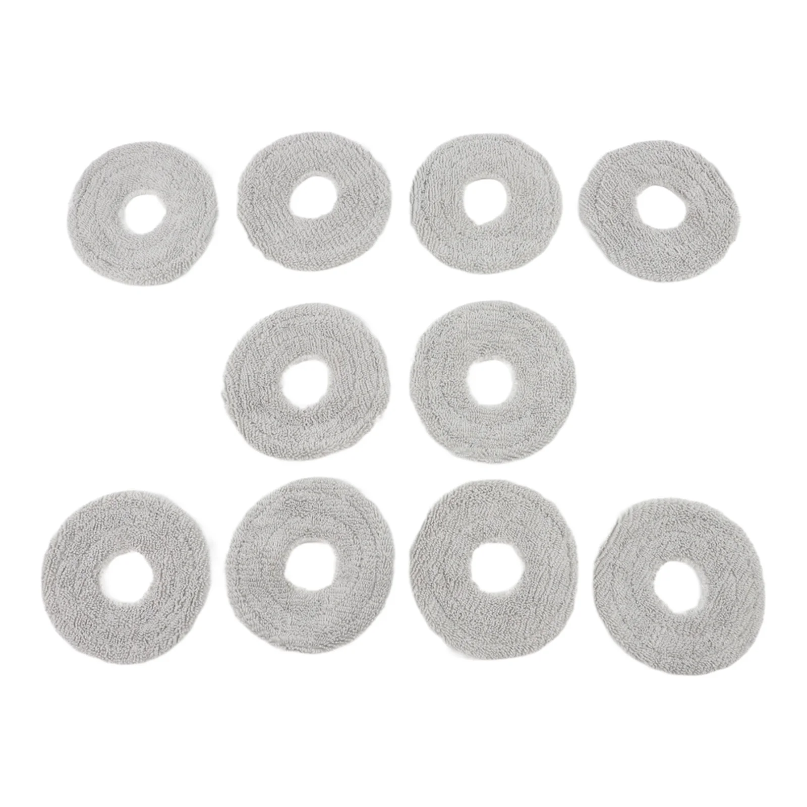 For JONR For T5 for Pro Compatible Microfiber Mop Cloth Replacement 4 or 10 Pack for Efficient Robot Vacuum Cleaning