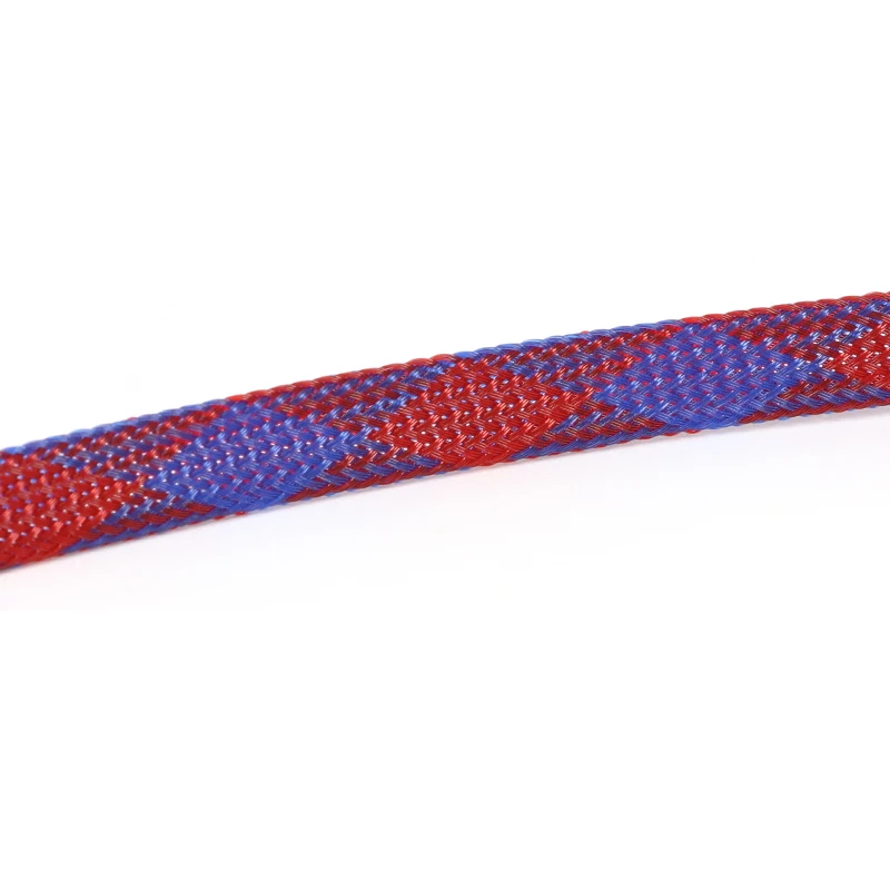 Multicolor PET Insulated Braid Sleeving for Cables
