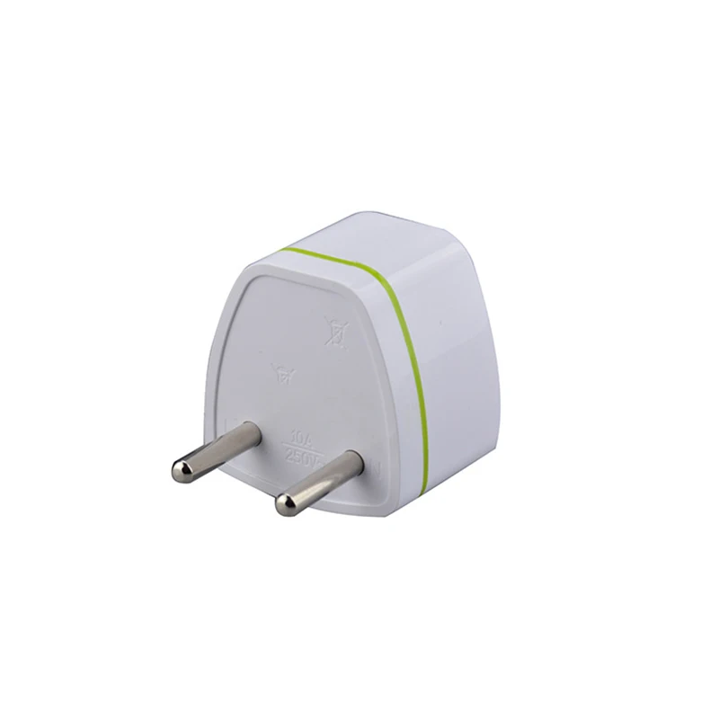 Tomada de Alimentação Universal, Cabeça de Carregamento Portátil para Viagem, Plug Converter, EUA, Reino Unido, AU, NZ, 2-Pin