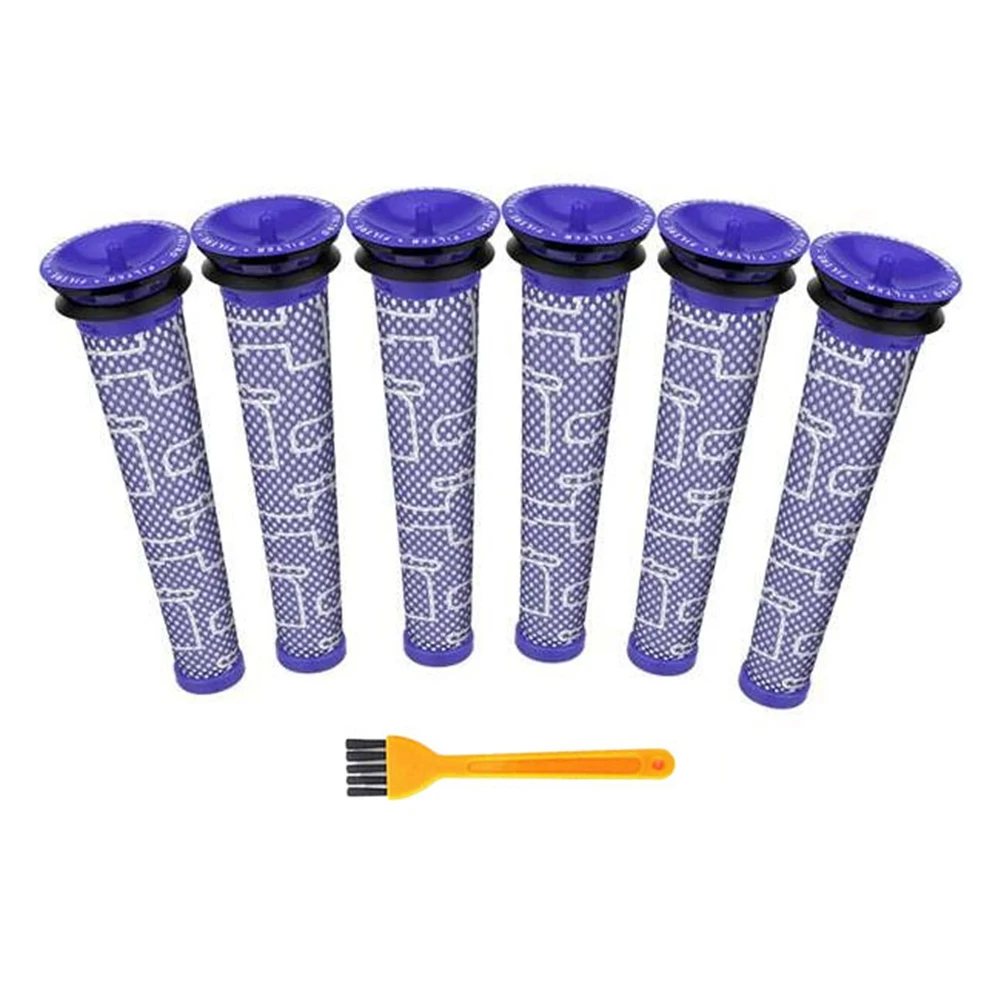 

6 Pcs Filters Replaces for Dyson V6 V7 V8 Dc62 DC61 DC58 DC59 DC74 Vacuum Cleaner Filter Part 965661-01 Fette Filter