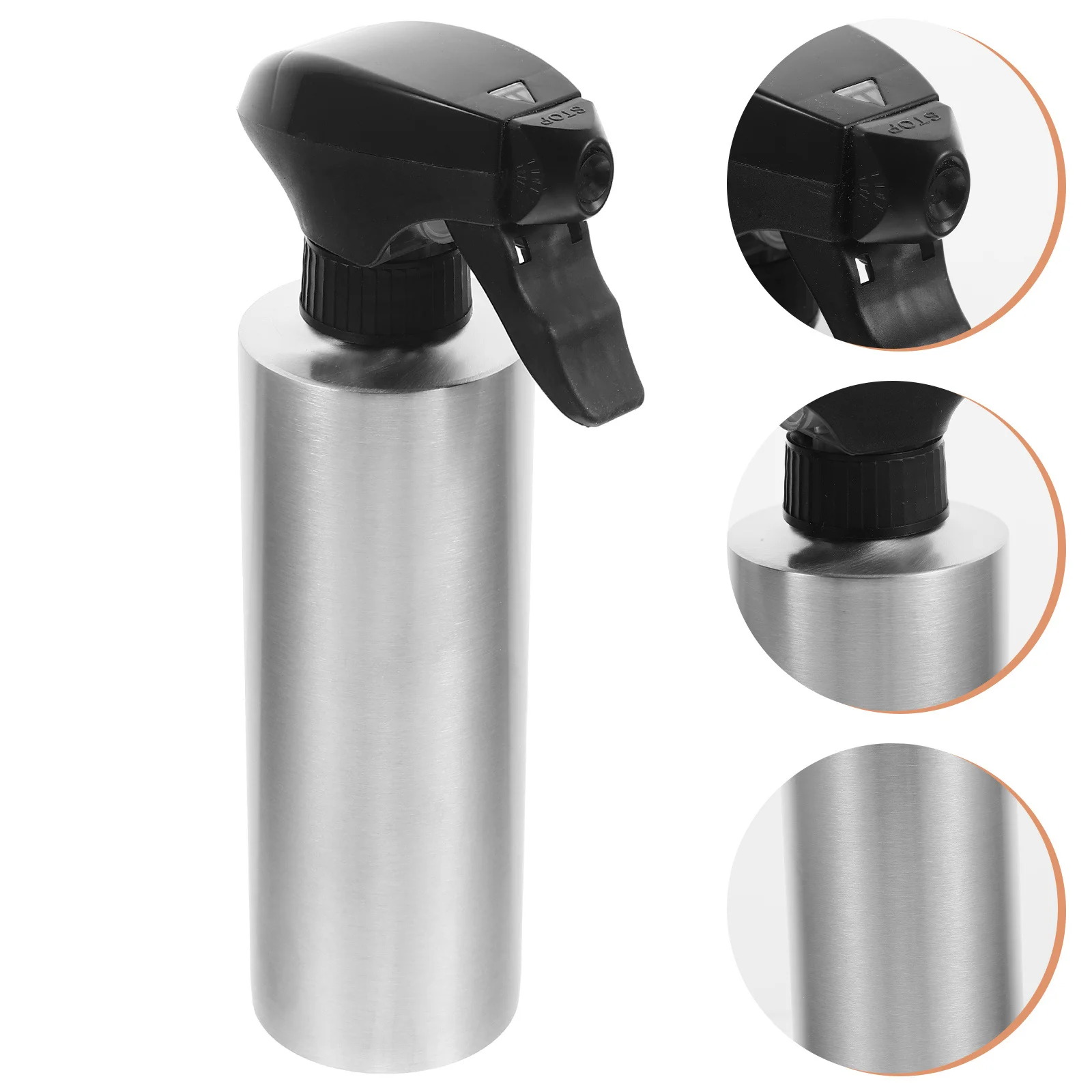 

Stainless Steel Watering Spray Bottle 500Ml Vintage Style Fine Mist Sprayer For Garden Plants Indoor Pots Bonsai