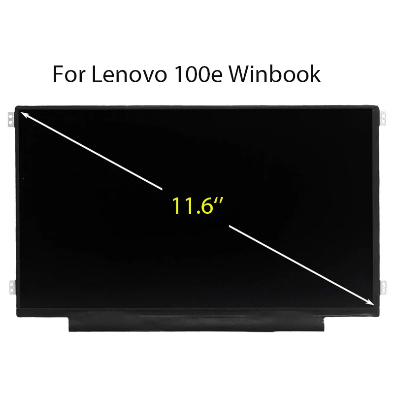 

5D10Q74989 для Lenovo 100e Chromebook 2-го поколения 81MA светодиодный ЖК-экран 11,6 дюймов HD 5D10K81092 5D10M57334 5D10M57335
