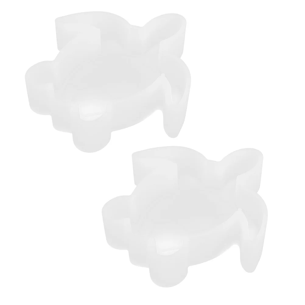 2 قطعة قالب راتينج السلحفاة سيليكون ثلاثية الأبعاد مخلوق البحر قوالب لتقوم بها بنفسك المحيط موضوع الايبوكسي الصابون فندان الراتنج الحرفية قوالب السيليكون ل #6