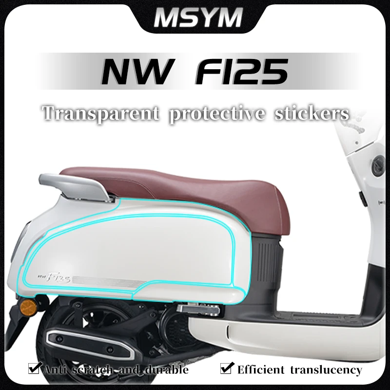 

For Honda NWF125 NWF125 nwf125 nwf 125 2024 Invisible car cover body waterproof transparent protective film modified parts
