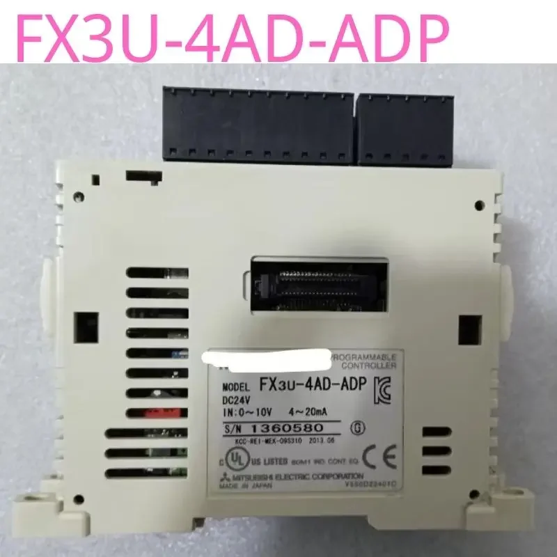 Used FX3U-4AD-ADP module Function OK