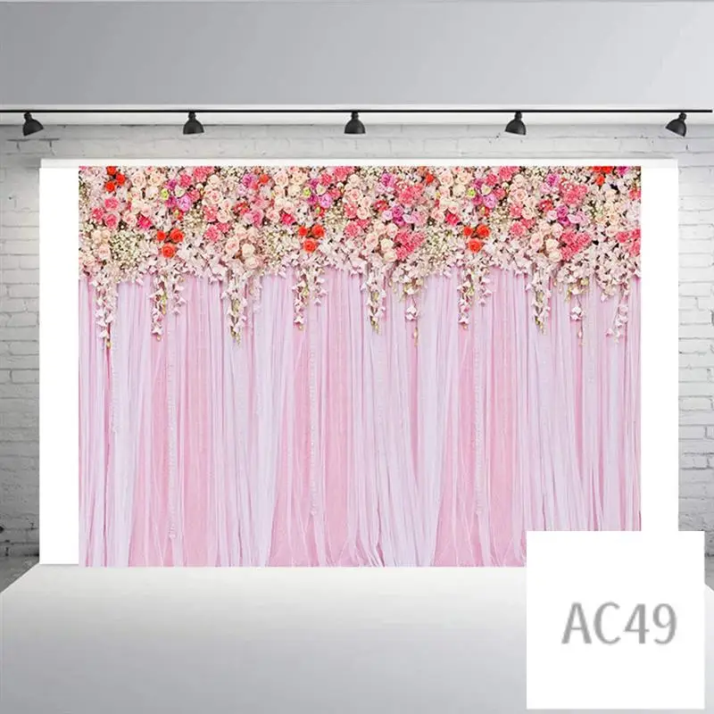 

C9-Multifunctional Flower Wall 210X150cm Photography Backdrop Rose Wedding Party Decoration 3D Photography Backdrops