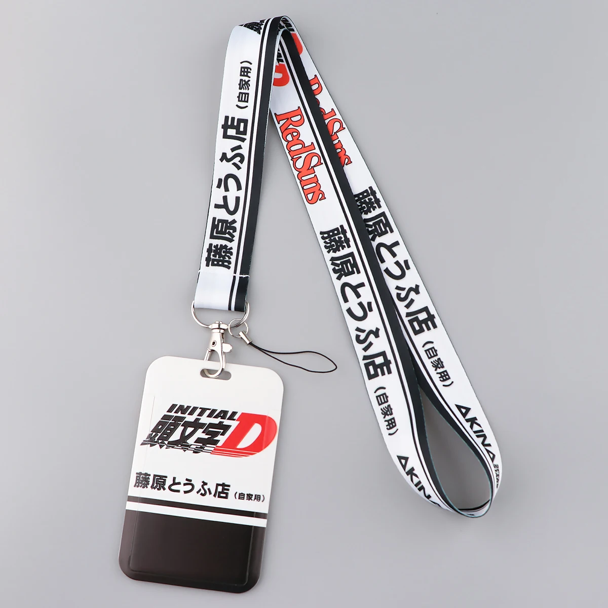 Anime Manga Lanyard Card Holder Neck Strap for Key ID Card Cellphone Straps Badge Holder DIY Hanging Rope Phone Accessories