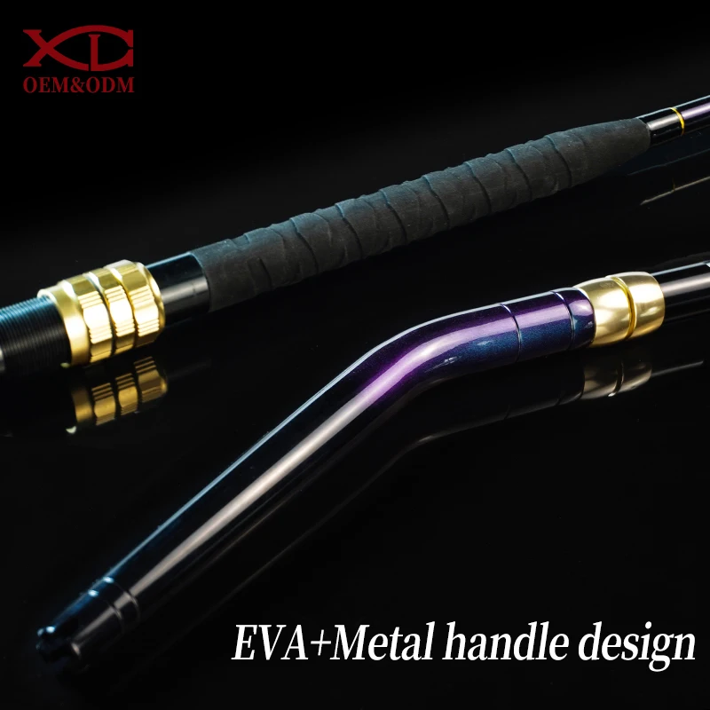 Afbeelding 6: Nieuwe OEM Top Kwaliteit Zout Water Zware Boot Hengels Hengel 80-100lb Custom Big Game Trolling Hengel voor Tonijn