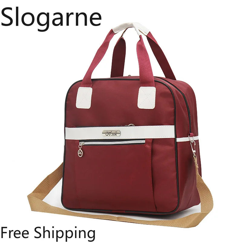 

Women Portable Travel Bag Luggage Bag Laides Suitcase Handbag Large Capacity Student Shoulder Strap Crossbody Bag Travel Duffels