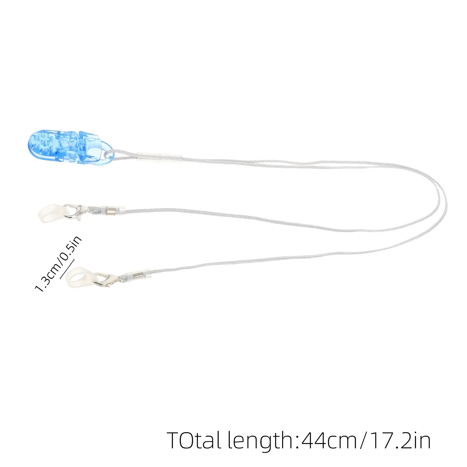 Hearing Aid Anti-Lost Rope Lightweight ABS Nylon Strap Secure Retention Anti-Fall Clip for Seniors Kids Daily Activity Outdoor