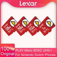 Lexar micro SDXC Card 512GB High Speed 160MB/s 128GB USH-I 1TB Memory Card 256GB PLAY Micro SD Card Flash Card for Game machine