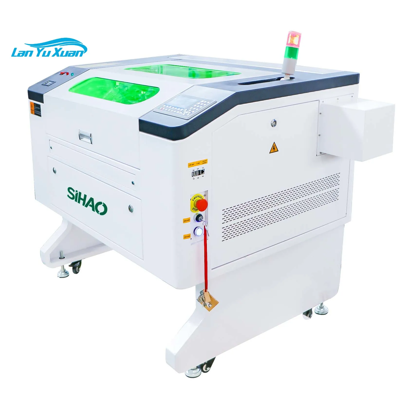 7050 100W 3d Photo Crystal Engraving Machine Co2 Cutting Machine