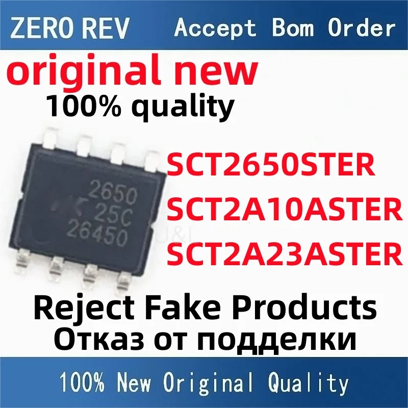 

5Pcs 100% New SCT2650STER 2650 SCT2A10ASTER A10A SCT2A23ASTER A23A ESOP-8 ESOP8 DC Power Chips Brand new original chips ic