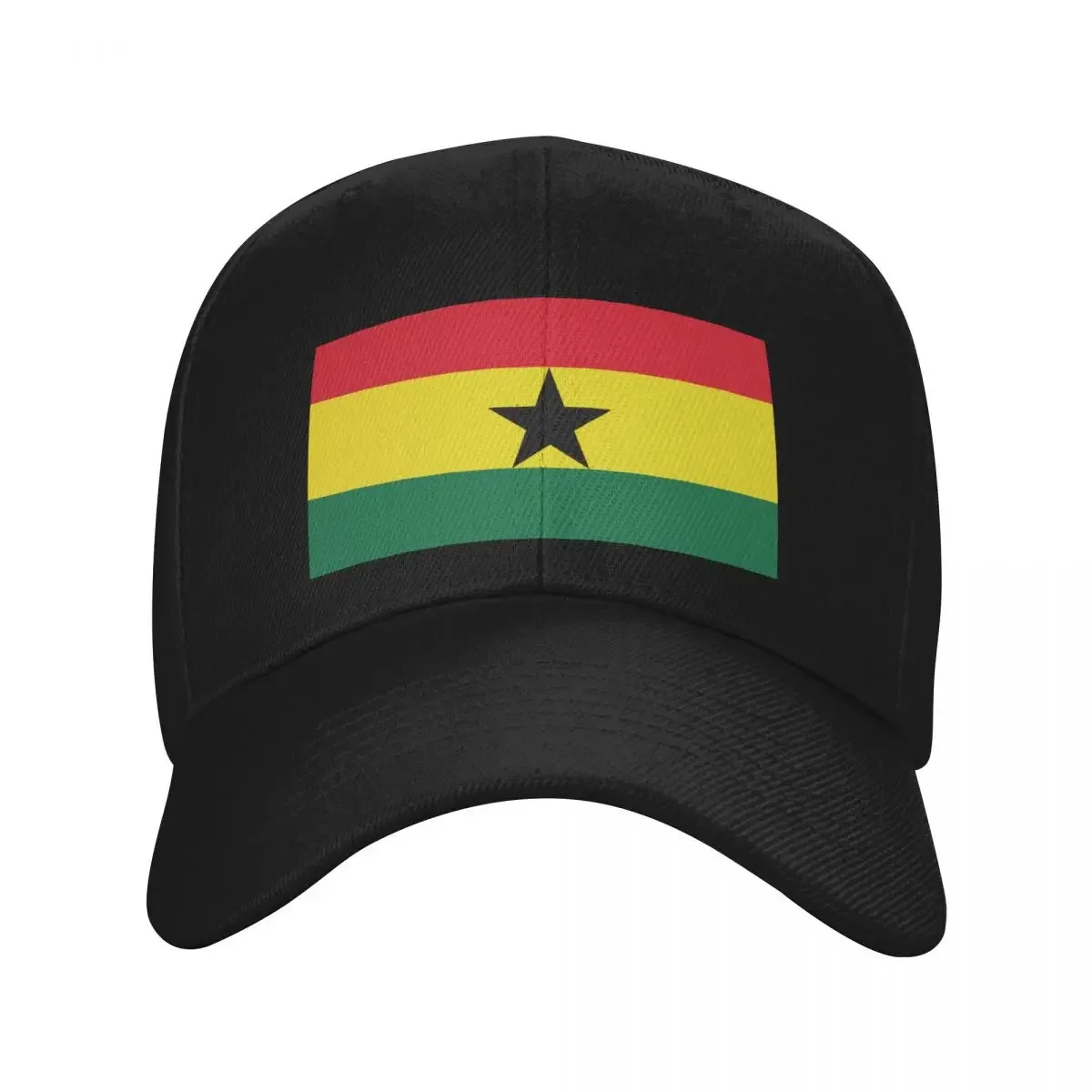 Flag of Ghana Baseball Cap Beach fashionable hiking hat party Hat Elegant Women's Hats Men's