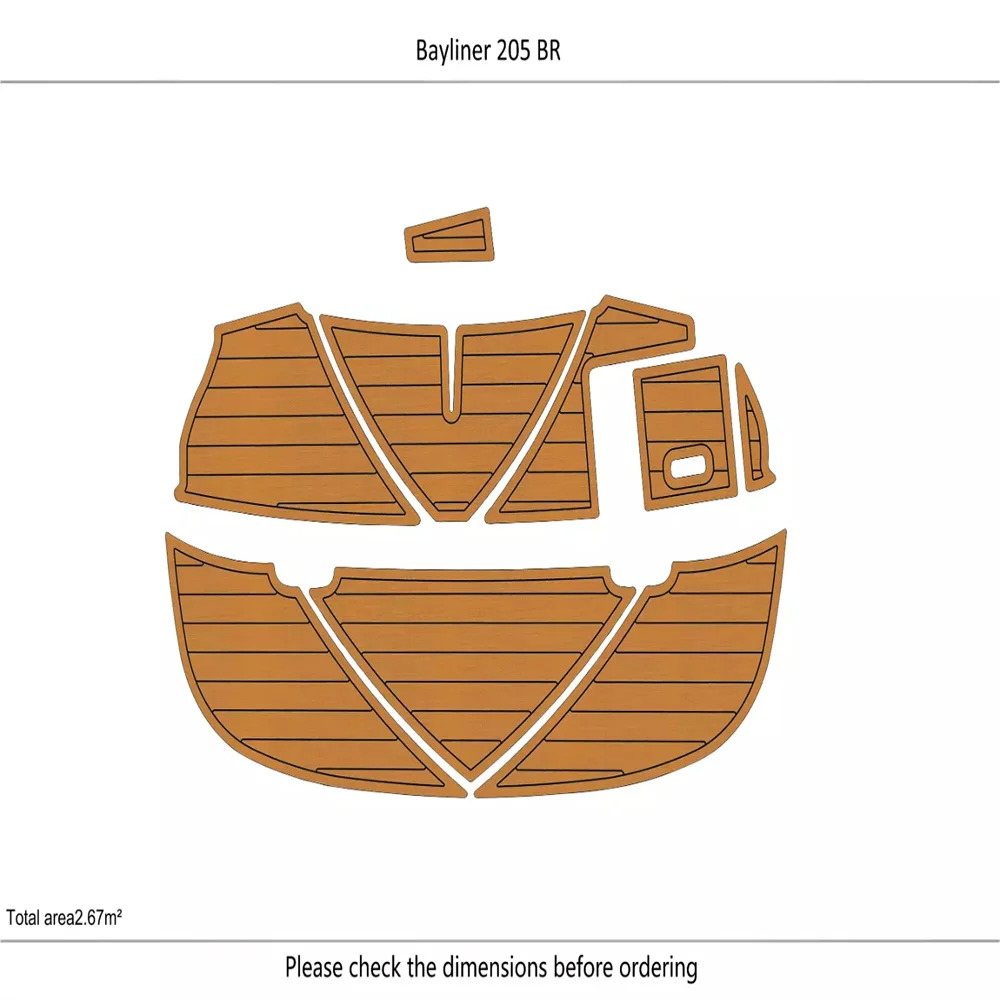 2003-2006 Bayliner 205 BR Swim platform 1/4