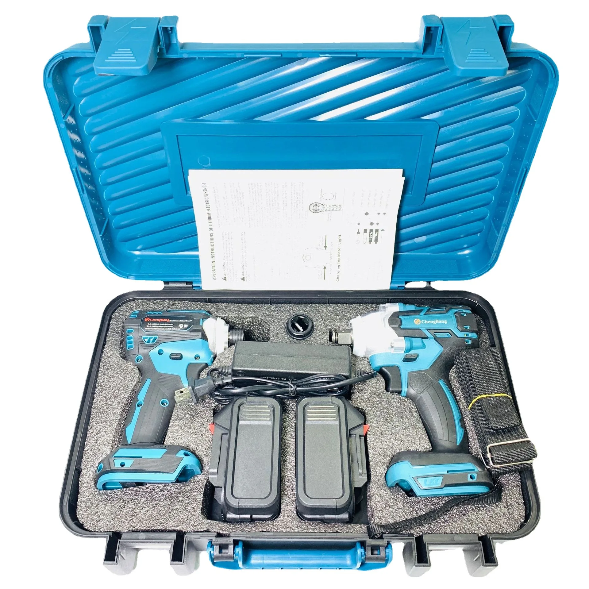 

Brushless Lithium Battery Tool Combination 2-Piece Set Q171d2(Toolbox replaced with kit)