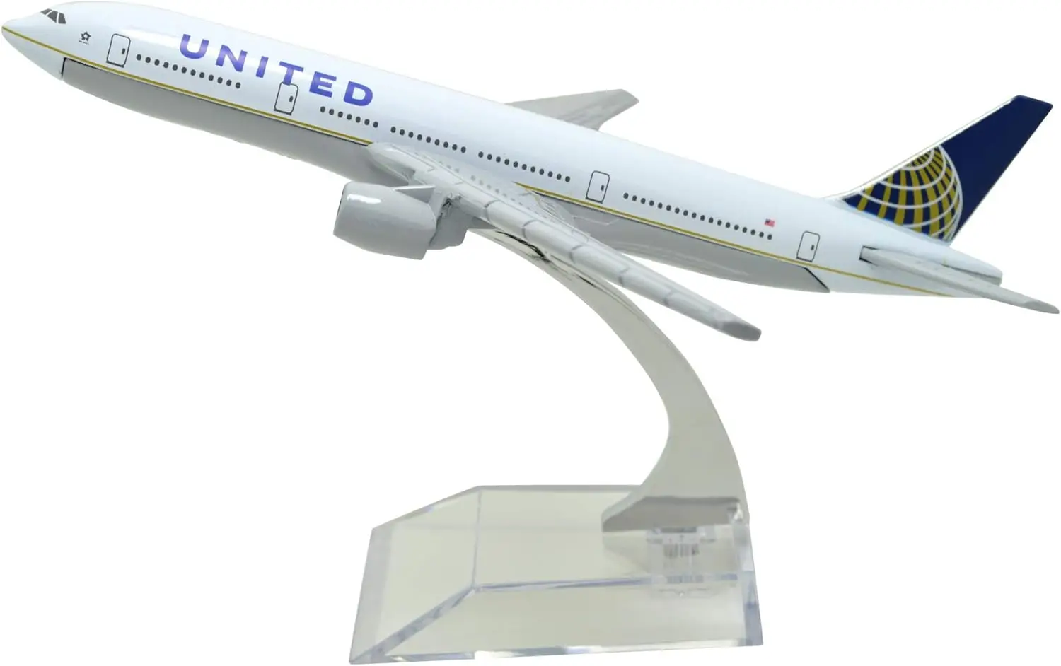 Avion en alliage moulé sous pression B777 United Airlines Airways de 16 cm (6 pouces) pour collection, cadeau pour enfant, objet de collection, présentation