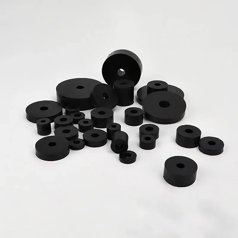 مرونة عالية المضادة للاهتزاز وسادة دائرية المطاط امتصاص الصدمات للحد من الضوضاء مروحة لفائف المحرك جبل غسالة