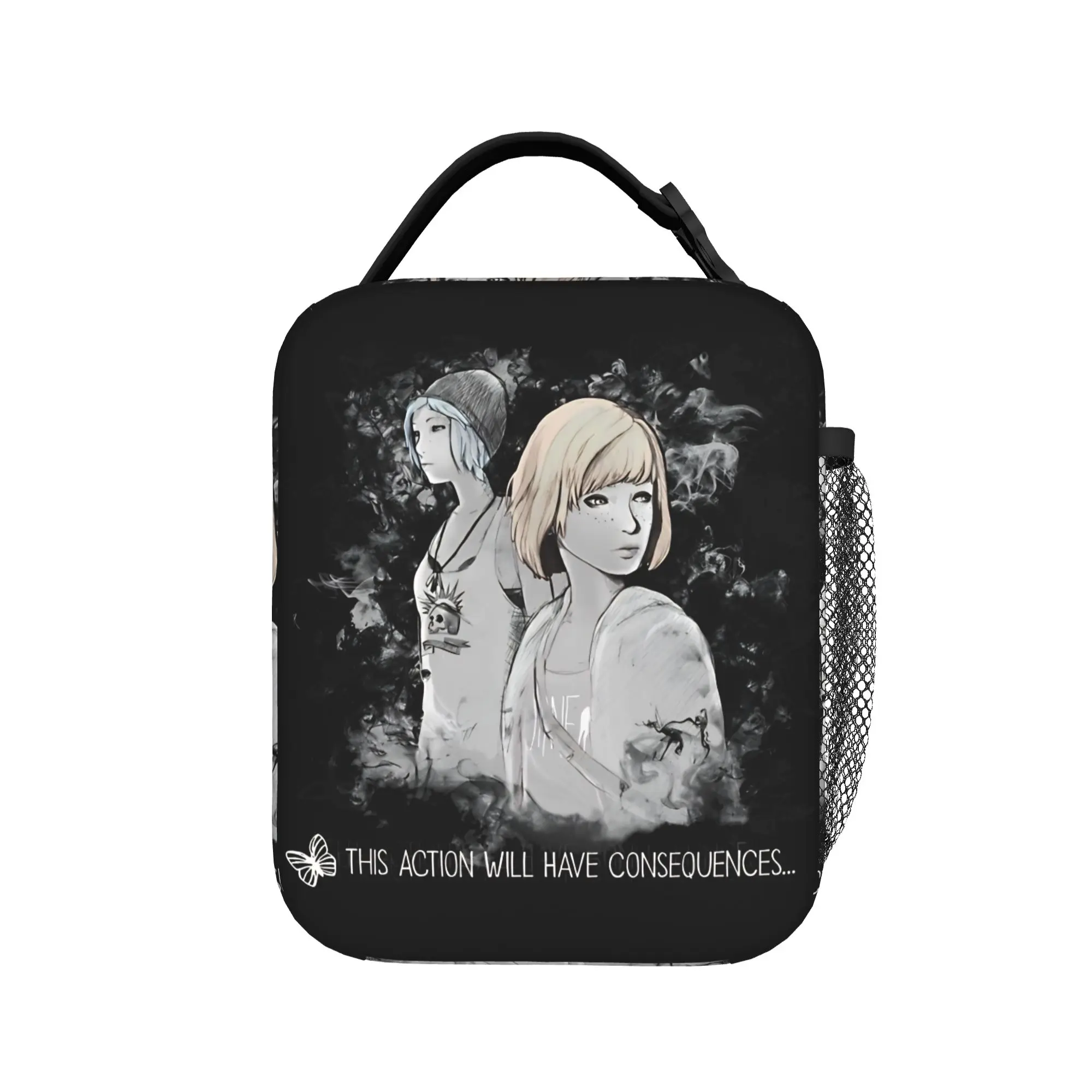 Life is strange tribute Insulated Lunch Bags Large  Lunch Container Cooler Bag Tote Lunch Box Beach  Travel Men Women