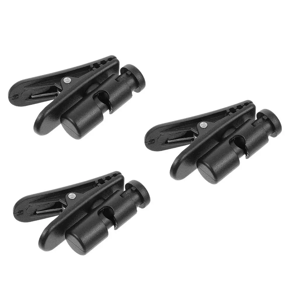3Pcs Earphone Cord Clip Wear-Resistant Headphone Cord Organizer for Hiking Running Walking Earphone Wire Holder