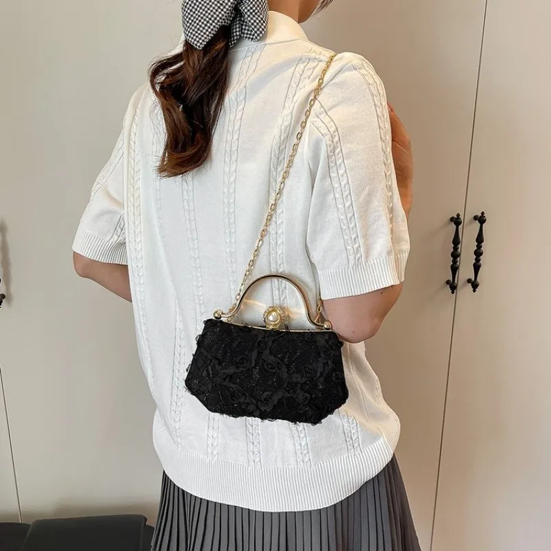 エレガントな単色おむつバッグ、高級ビジネスレジャートート、ヴィンテージレザークロスボディ通勤ハンドバッグ