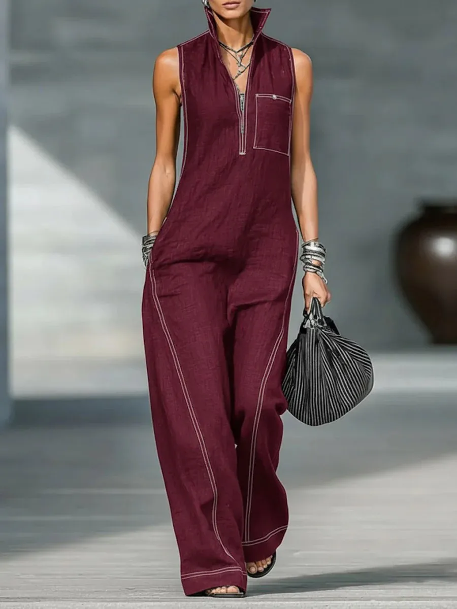 Thumbnail 2 - #36 Trending Wide Leg Jumpsuits Right Now
