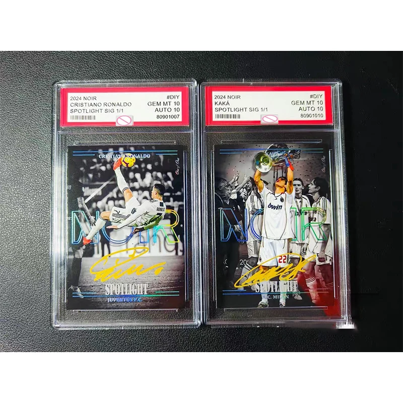 Cristiano Ronaldo Star Card Real Madrid Manchester United Homemade DIY Original Selected Image Silver Pen Signature 1/1
