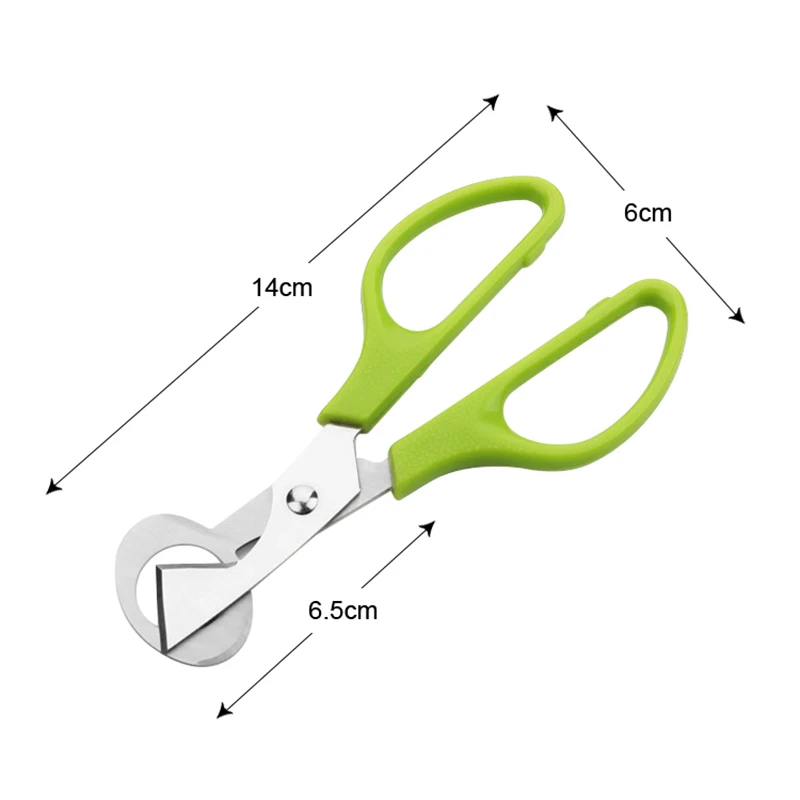 Durable Multifunction Kitchen Tools Stainless Steel Blade Quail Egg Shell Scissors Cigar Cutters