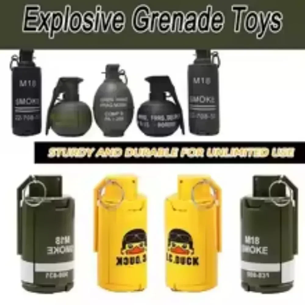 F1 اليد القنابل اليدوية لعبة بلاستيكية CS لعبة اطلاق النار attle لعبة دمية قنبلة يدوية نموذج ل Airsoft الألوان لعب الأدوار الدعامة