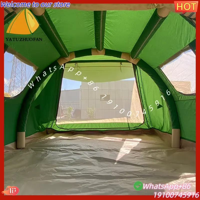 2026 One Bedroom Camping Tent with Quick Automatic Opening Oxford Fabric Windproof & Breathable