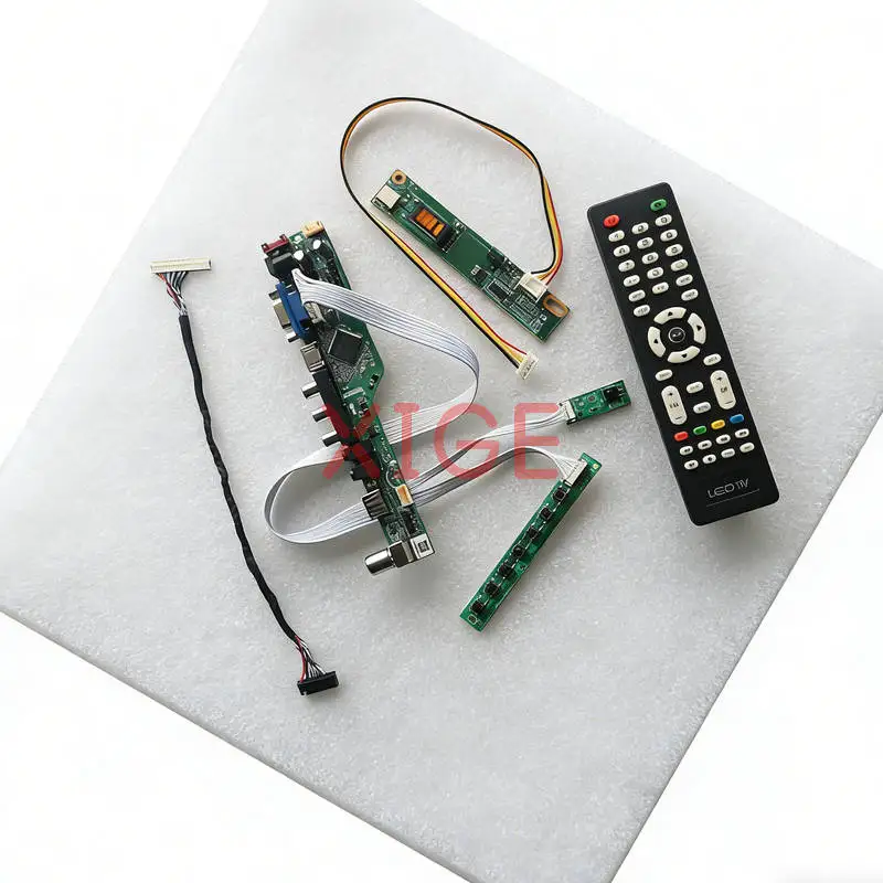 

Screen Drive Controller Board Fit LP141E2 LTN141P4 HT14P12 LTN141P2 1400x1050 30Pin LVDS 1CCFL 1400*1050 USB+AV+VGA+HDMI Kit DIY