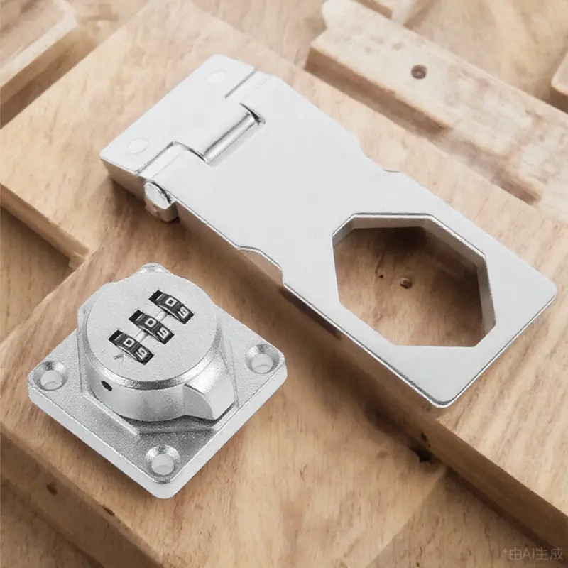 Sturdy Zinc Alloy Mechanical Combination Lock for Cabinet Doors Drawers Lockers File Cabinets Bedroom Office Anti Theft Password