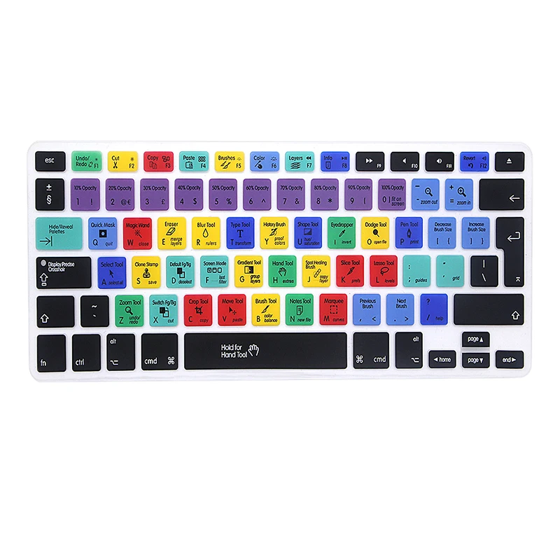 Hotkey Keyboard Cover EU Layout for MacBook Air 13