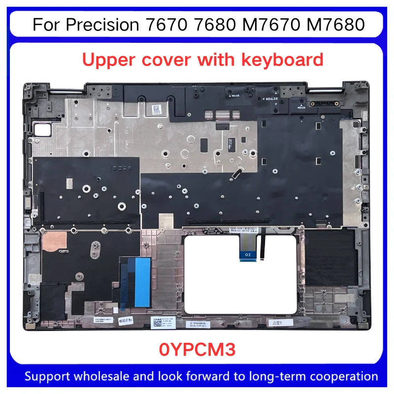 New For Kailxuling  Precision 7670 7680 M7670 M7680 0YPCM3 Laptop Palmrest Keyboard/Upper cover with keyboard