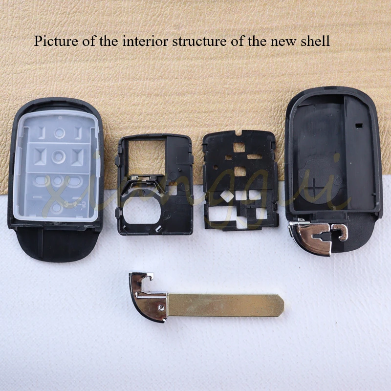 Upgrade for Honda Civic URV Venzel City Clarity CRV EX-L HR-V Jazz Odyssey Pilot XRV Modification Car Key Housing Key Case Shell