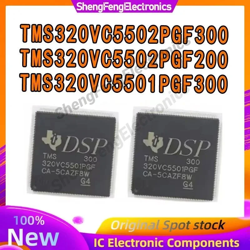 TMS320VC5501PGF300 TMS320VC5502PGF300 TMS320VC5502PGF200 TMS320VC5502PGF300 TMS320VC5501PGF TMS320VC5502PGF TMS IC Chip TQFP-144