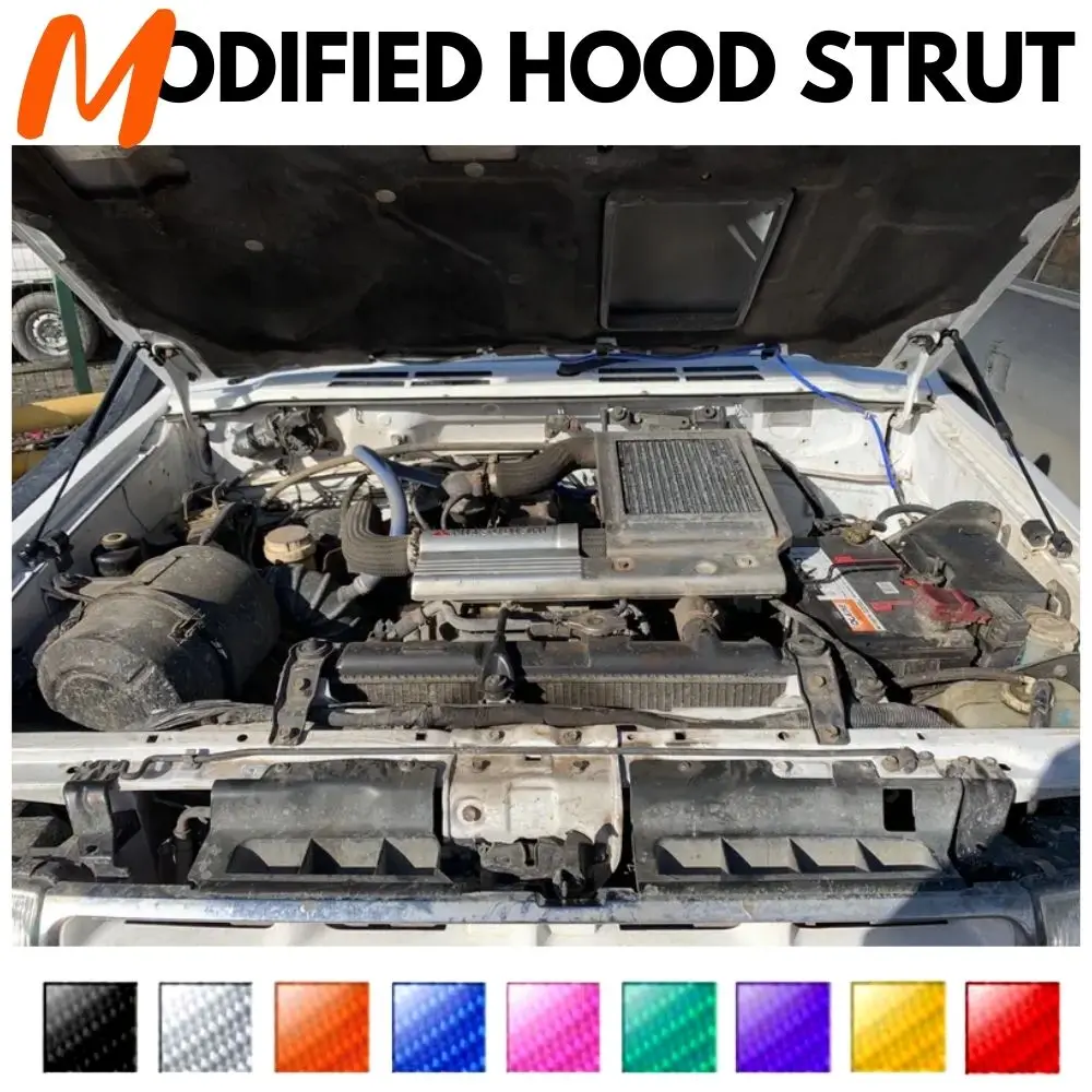 

Front Hood Struts for Mitsubishi Pajero/Montero/Shogun 1991-1999 Shock Lift Supports Bonnet Gas Dampers Springs No-Drill